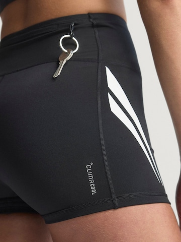 juoda ADIDAS PERFORMANCE Siauras Sportinės kelnės 'Adizero'