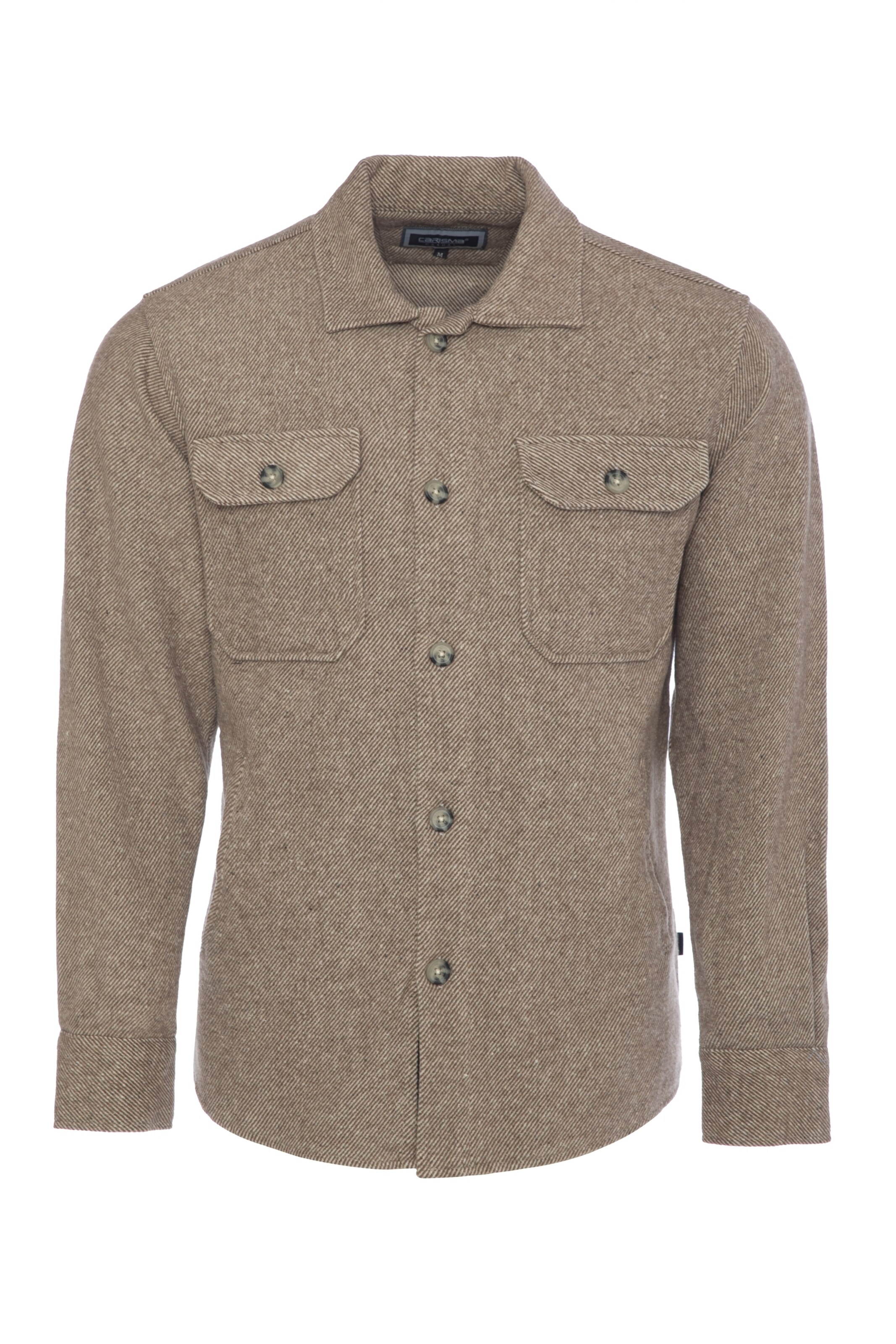 CARISMA Comfort Fit Hemd in Beige: Vorderseite