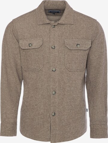 CARISMA Button Up Shirt in Beige: front