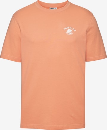 BEACH TIME Shirt in Orange: Vorderseite