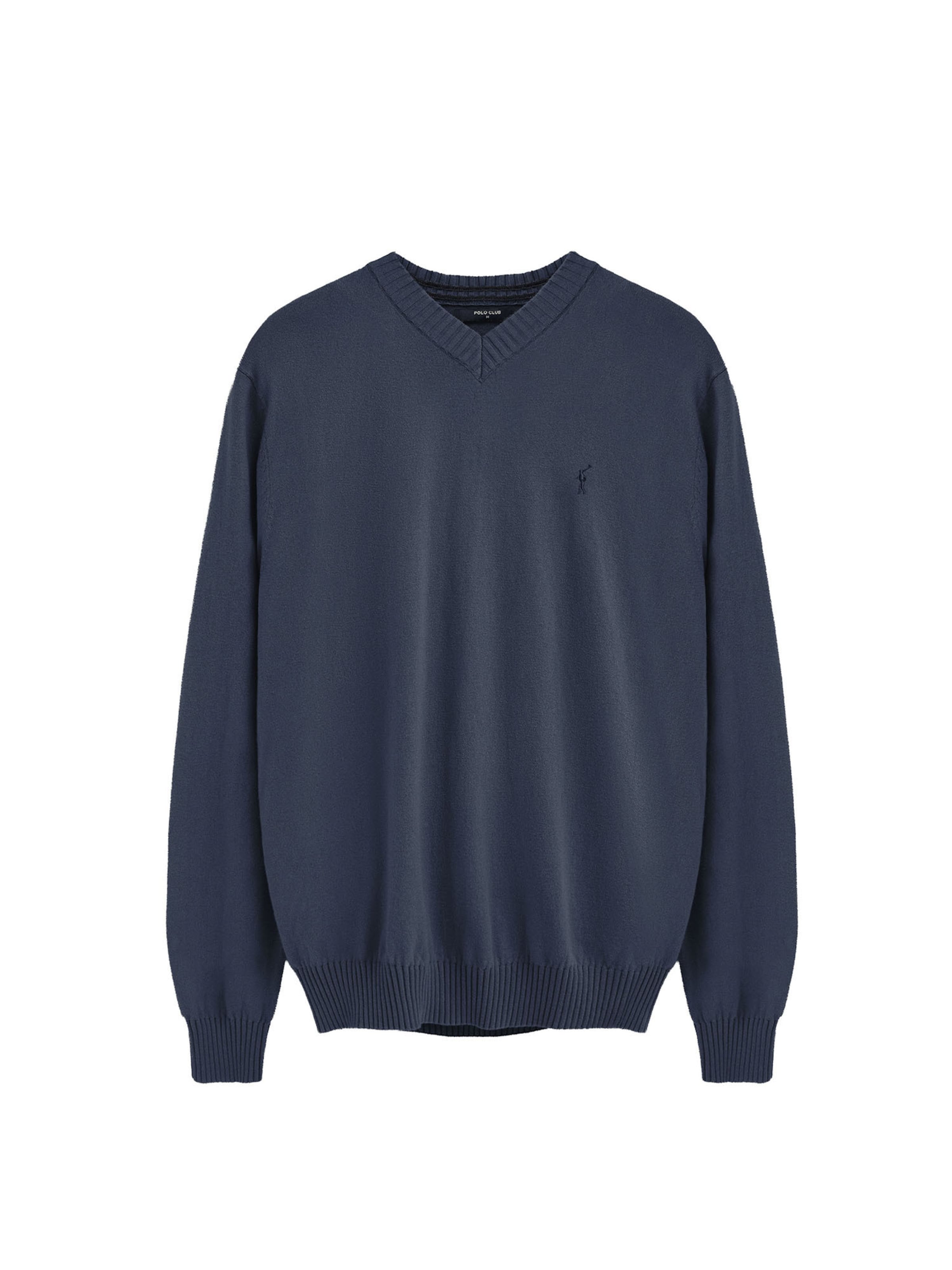 Polo Club Pullover ' RIGBY' in Blau: Vorderseite
