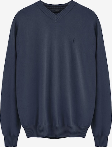 Polo Club Pullover ' RIGBY' in Blau: Vorderseite