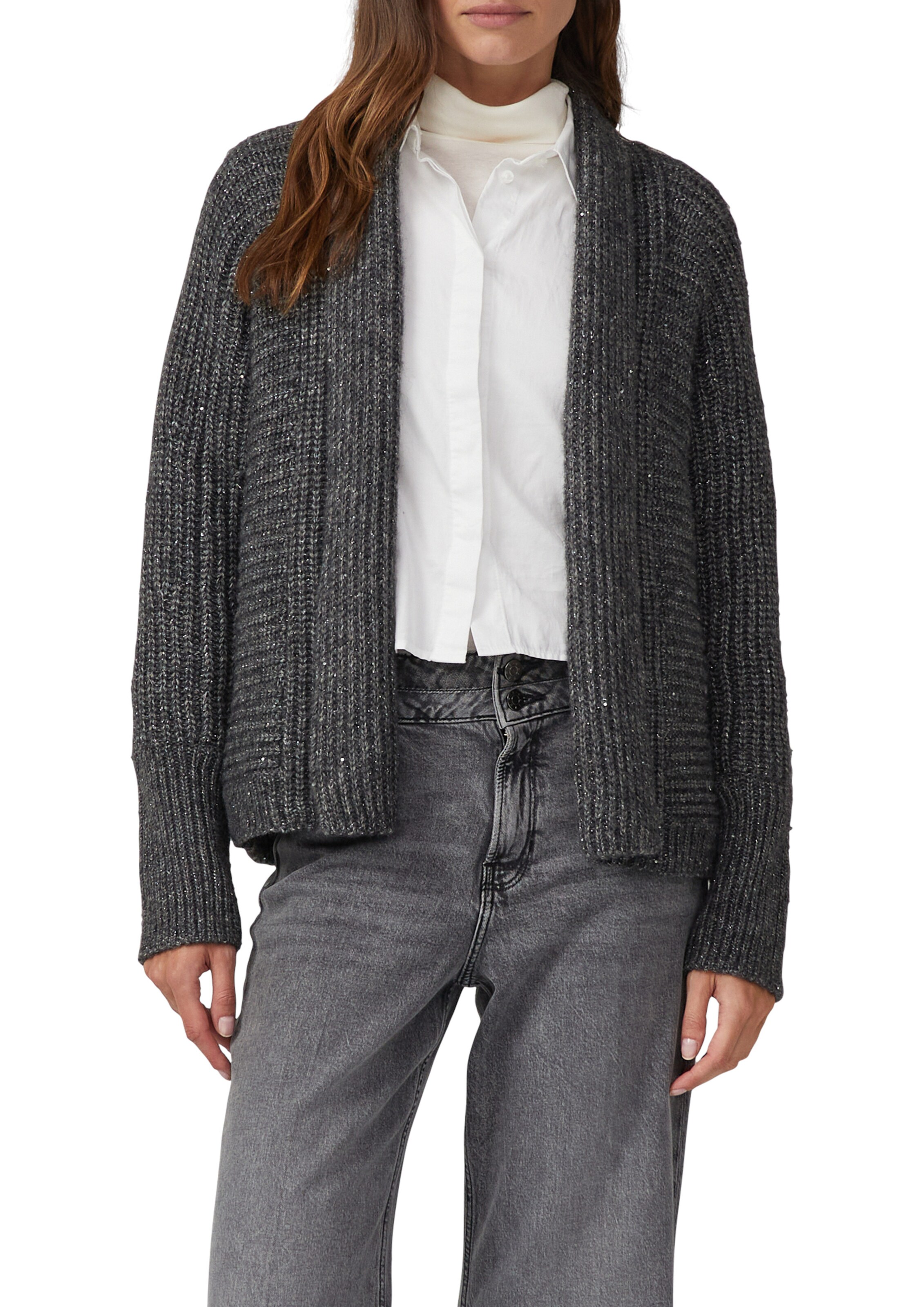 s.Oliver Πλεκτή ζακέτα σε γκρι