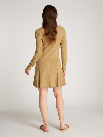 Robes en maille TOMMY HILFIGER en vert