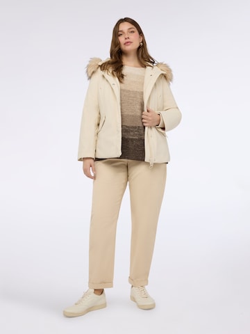 Fiorella Rubino Winterjas in Beige