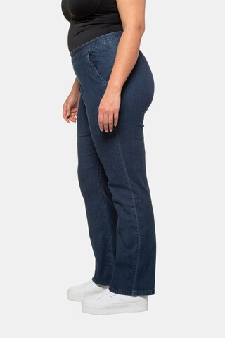 Ulla Popken Bootcut Jeans 'Mandy' in Blau