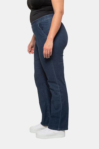 Bootcut Jean 'Mandy' Ulla Popken en bleu