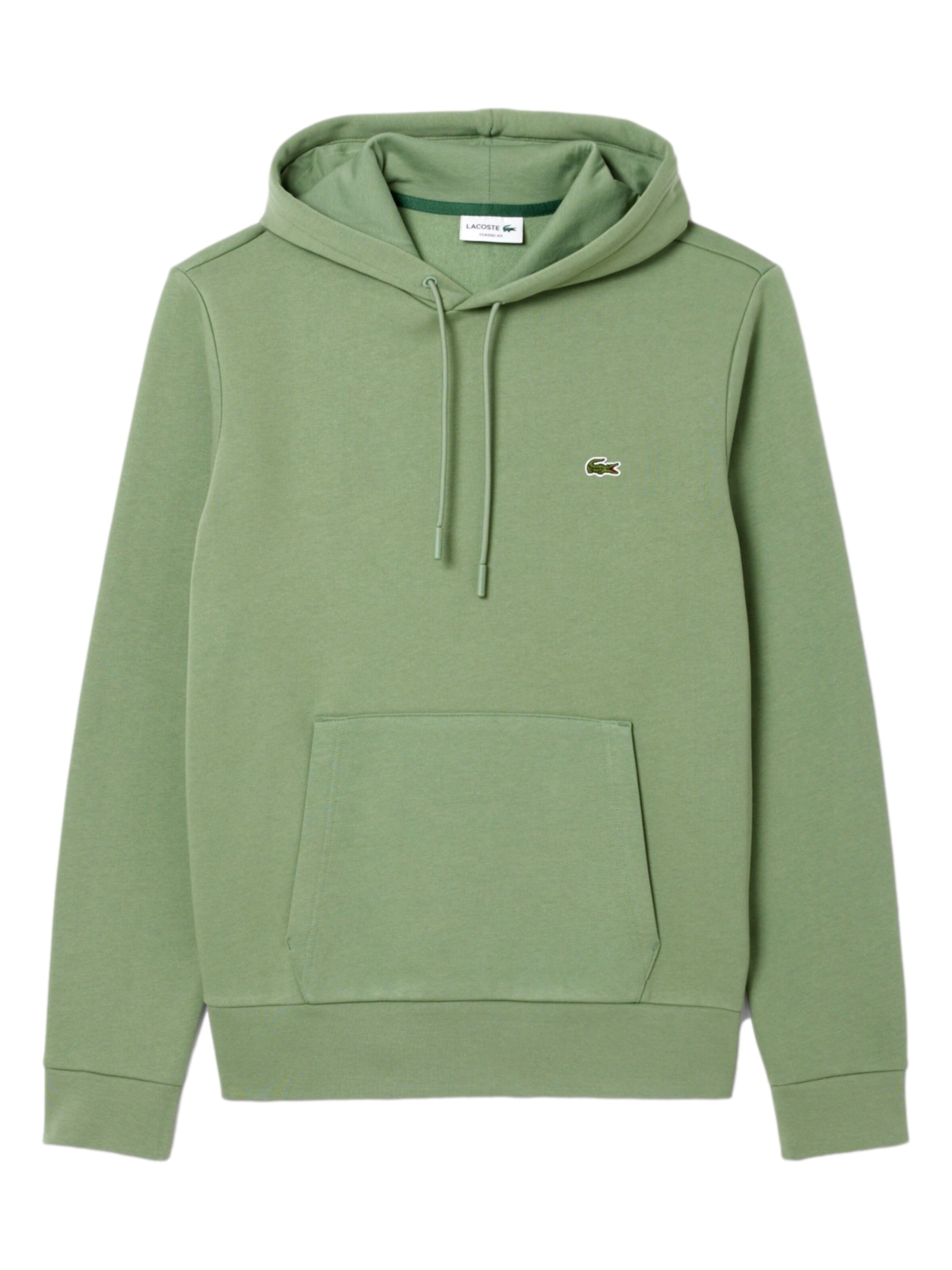 Giacca di felpa di LACOSTE in verde: frontale