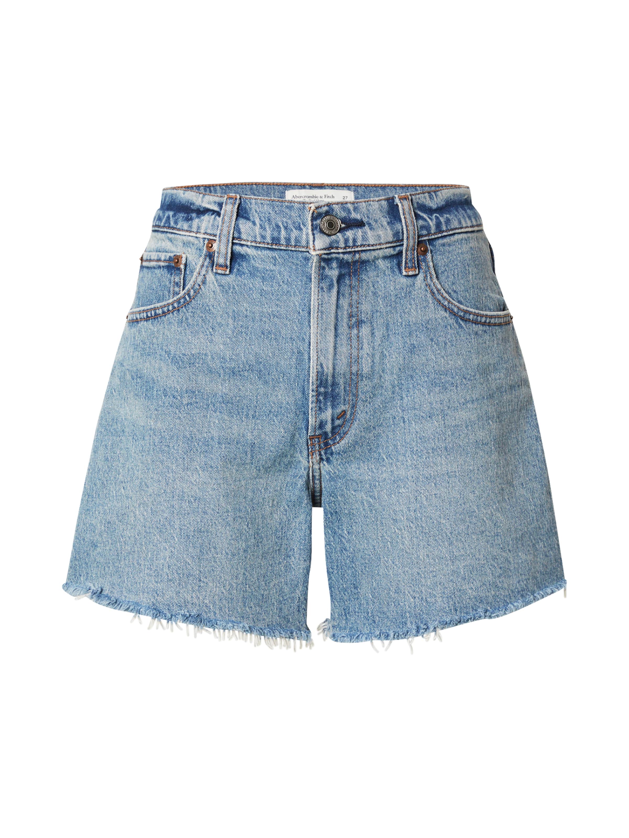 Abercrombie & Fitch Skinny Jeansy w kolorze niebieski: przód