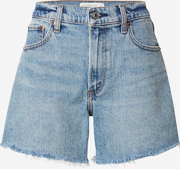 mėlyna Abercrombie & Fitch Siauras Džinsai: priekis