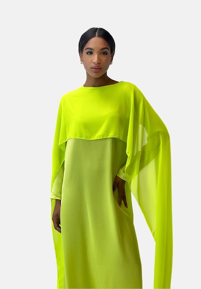 Elara Dress in 34-42 in Lime, Item view