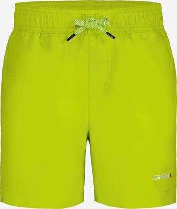 ICEPEAK Board Shorts 'MELSTONE' in Green: front