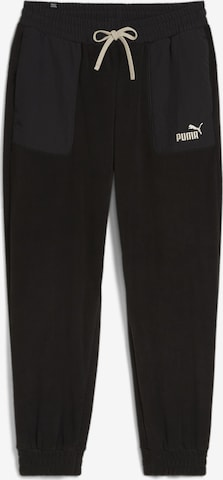 PUMA Tapered Hose 'Ess' in Schwarz: Vorderseite
