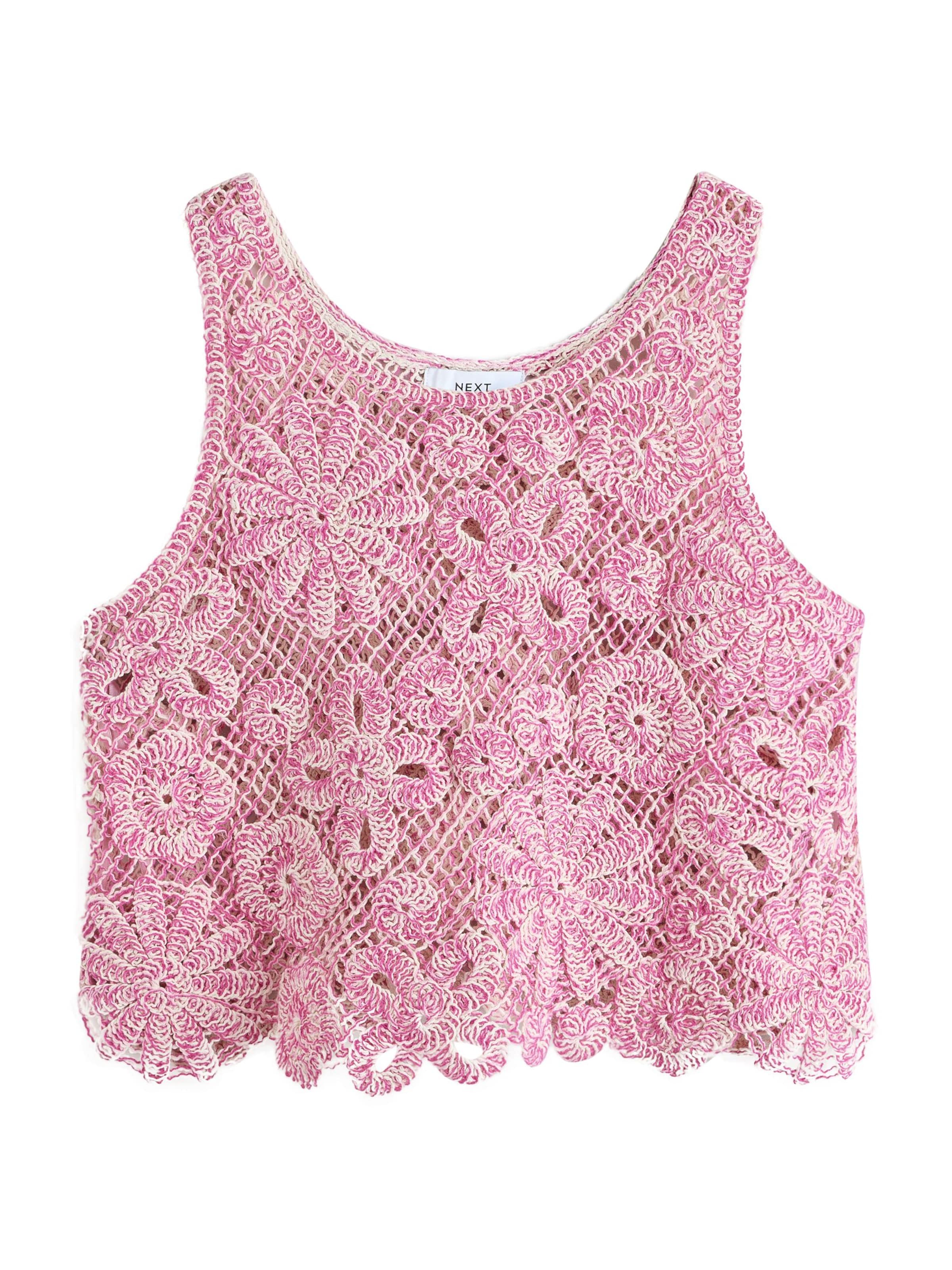 Next Stricktop in Pink: Vorderseite