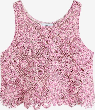 Next Neuletoppi värissä kerma / vaaleanpunainen, Tuotenäkymä