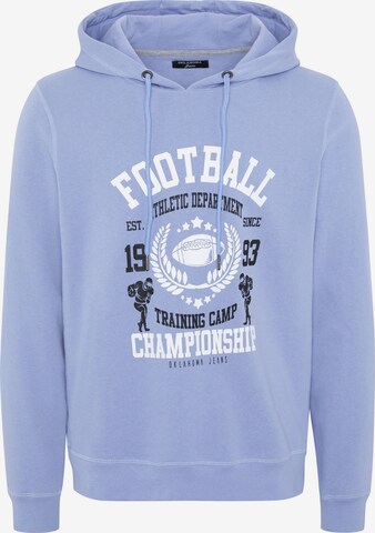 Oklahoma Jeans Sweatshirt in Blue: front