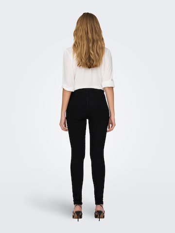 ONLY Slimfit Jeans 'DAISY' in Zwart