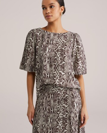 Camicia da donna di WE Fashion in marrone: frontale