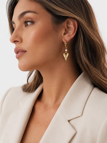 RteRme - Pendientes 'Fiora' en oro