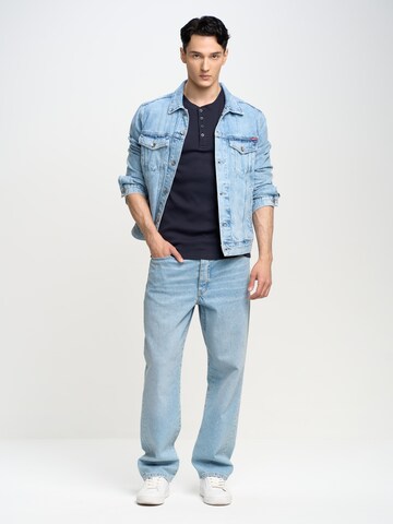 BIG STAR Shirt 'Basicag' in Blue