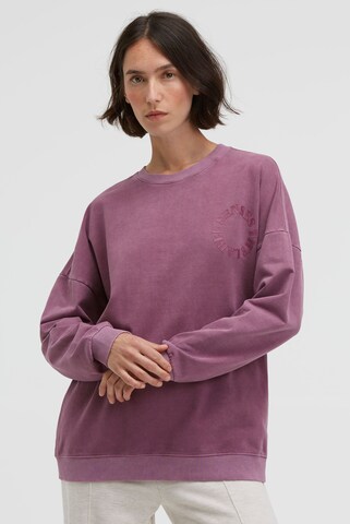 SENSES.THE LABEL Sweatshirt in Red: front