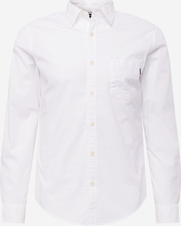 Dockers - Ajuste regular Camisa en blanco: frente