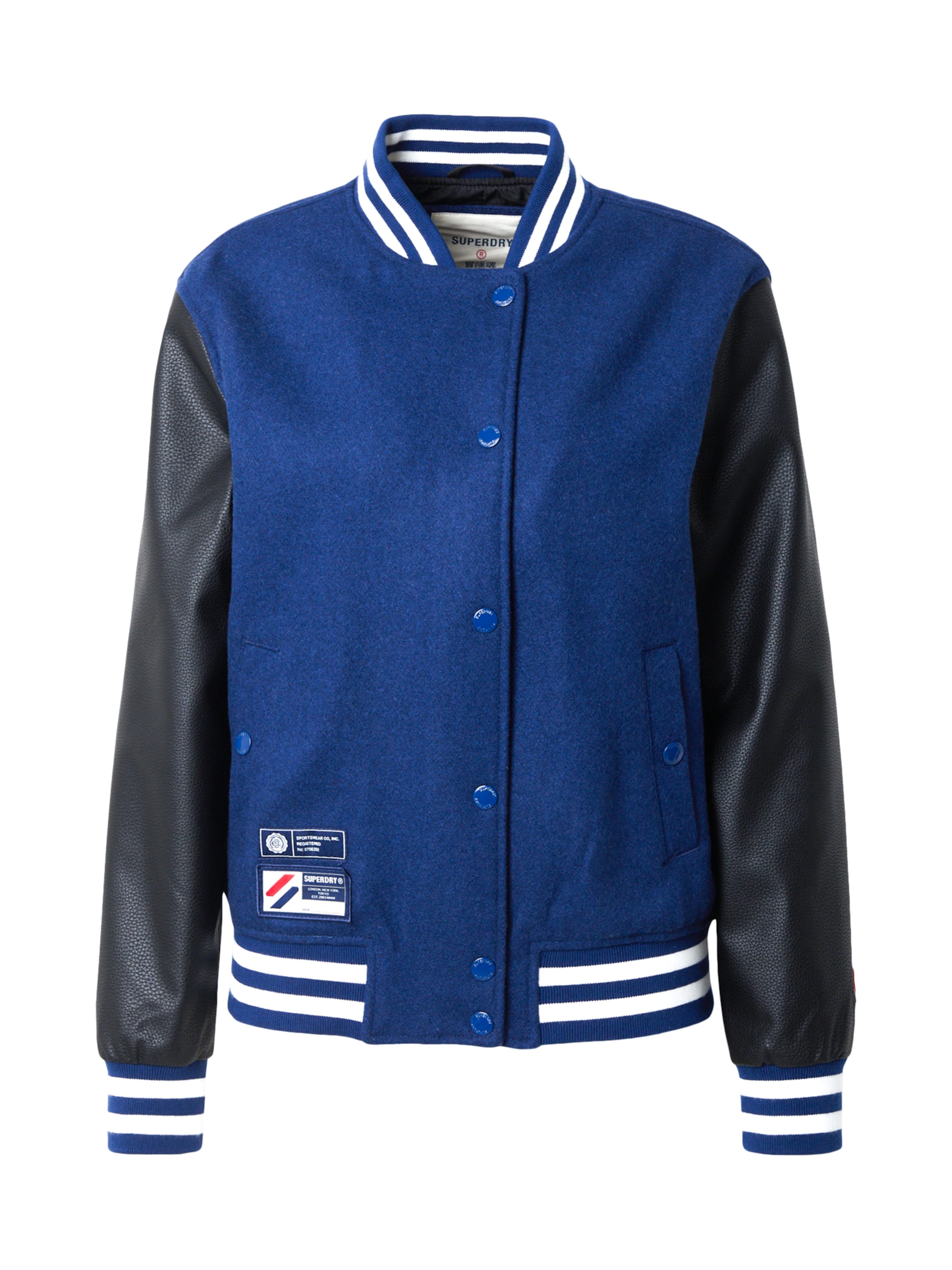 Superdry Between-season jacket in Blue: front