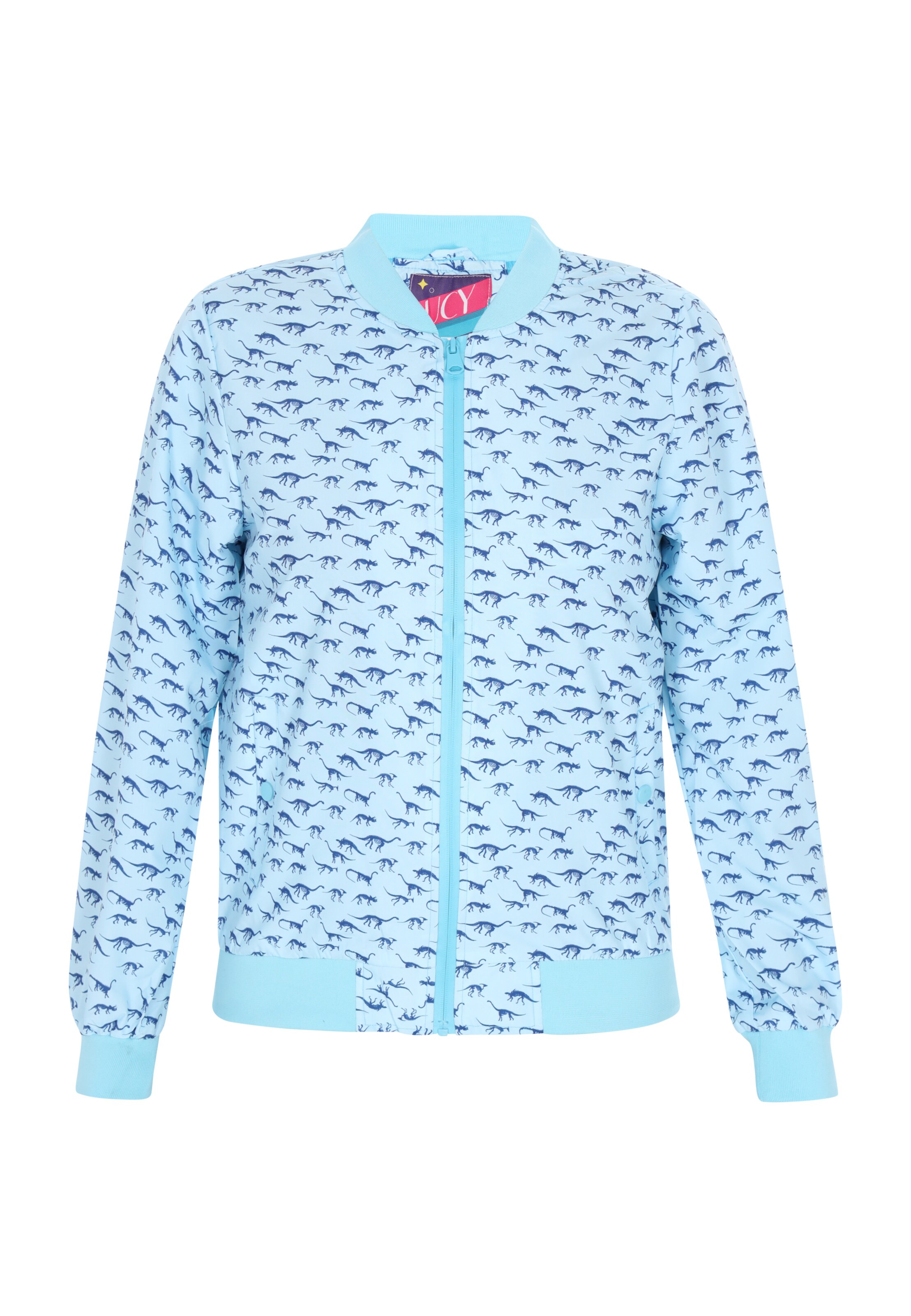UCY Between-season jacket in Blue: front