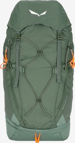 SALEWA Sports Backpack in Green: front