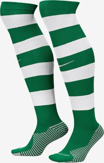 NIKE Soccer Socks in Green / White, Item view