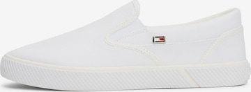 TOMMY HILFIGER Slip-on in Wit: voorkant