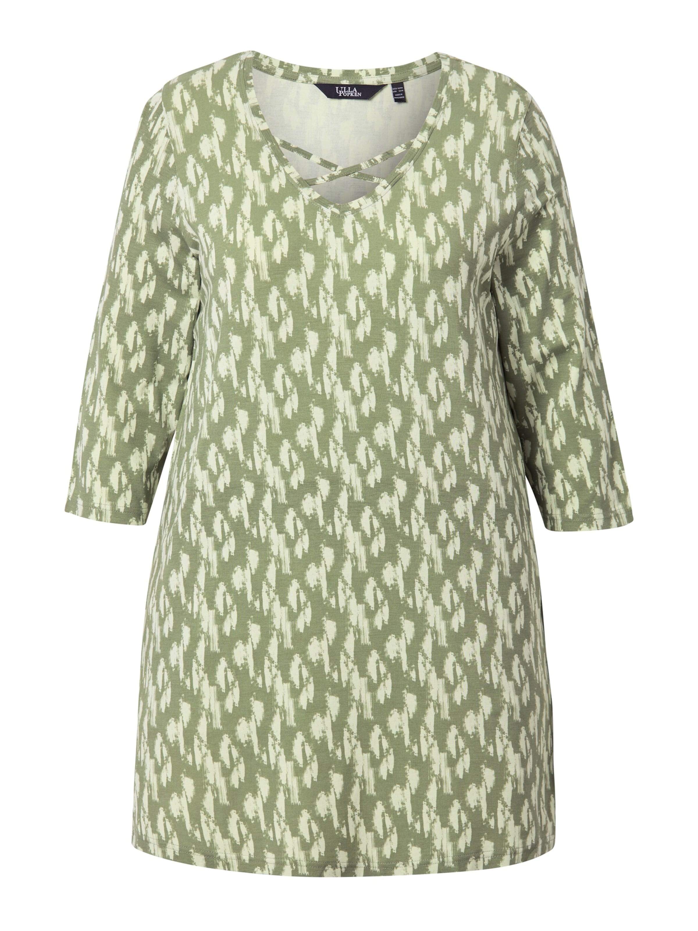 Ulla Popken Póló - zöld: elől