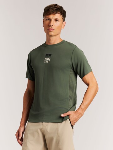 PROTEST Shirt 'PRTRhodan'‌‌‌‌‌‌‌‌ in Grün