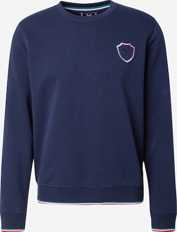 19V69 ITALIA Sweatshirt 'Samu' in Blue: front