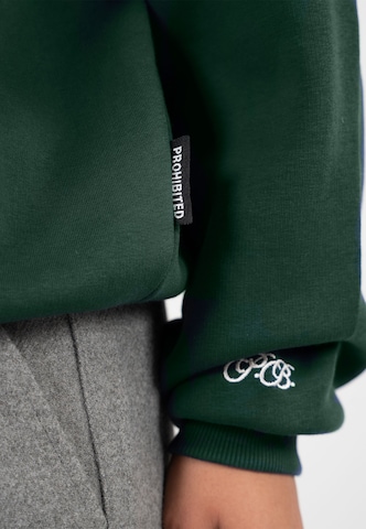 Prohibited Sweatshirt 'Berlin' in Grün