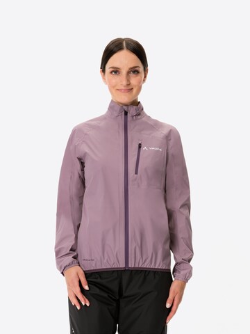 VAUDE Outdoor jacket 'Drop III' in Purple: front