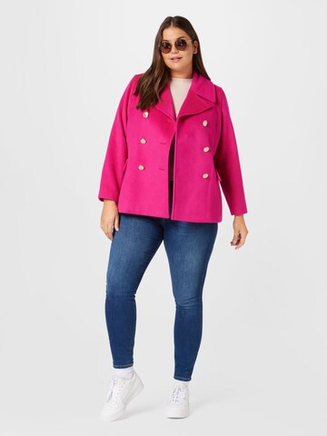 Tommy Hilfiger Curve Between-seasons coat in Pink