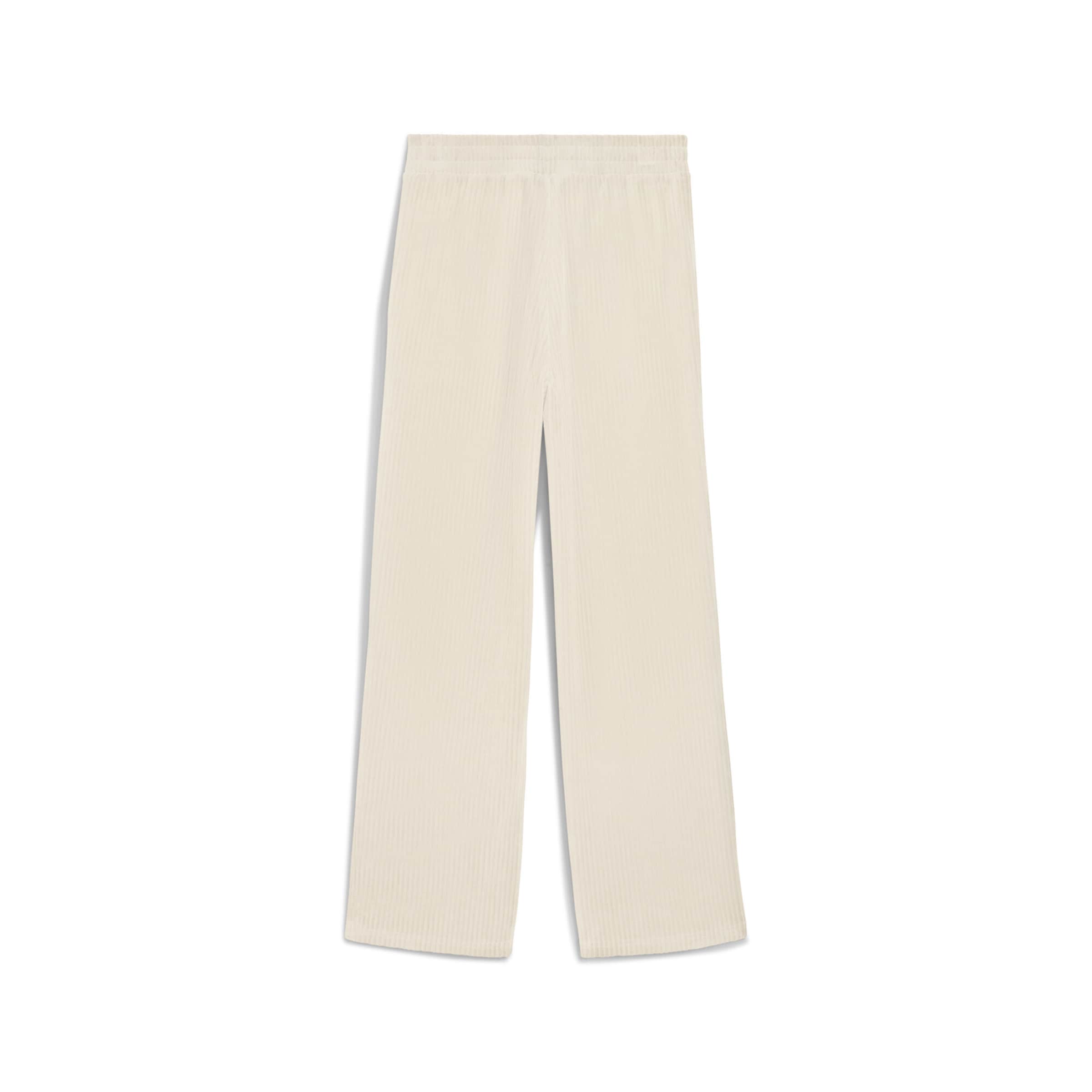 PUMA Loosefit Broek 'Essentials Elevated' in Beige