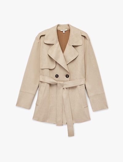 Koton Between-Seasons Coat in Sand, Item view