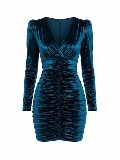 Elena Athanasiadou Cocktailkleid 'Velora'‌‌‌‌‌‌‌‌‌‌ in 36 in petrol, Produktansicht