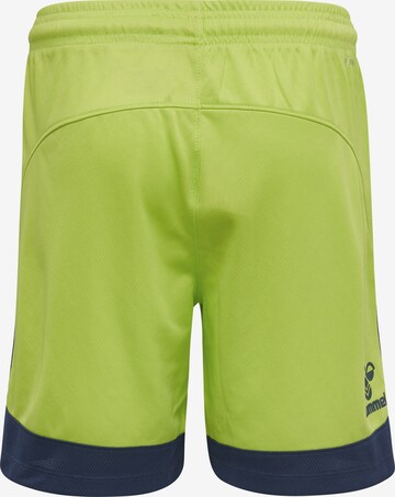 Regular Pantalon de sport 'Lead' Hummel en vert