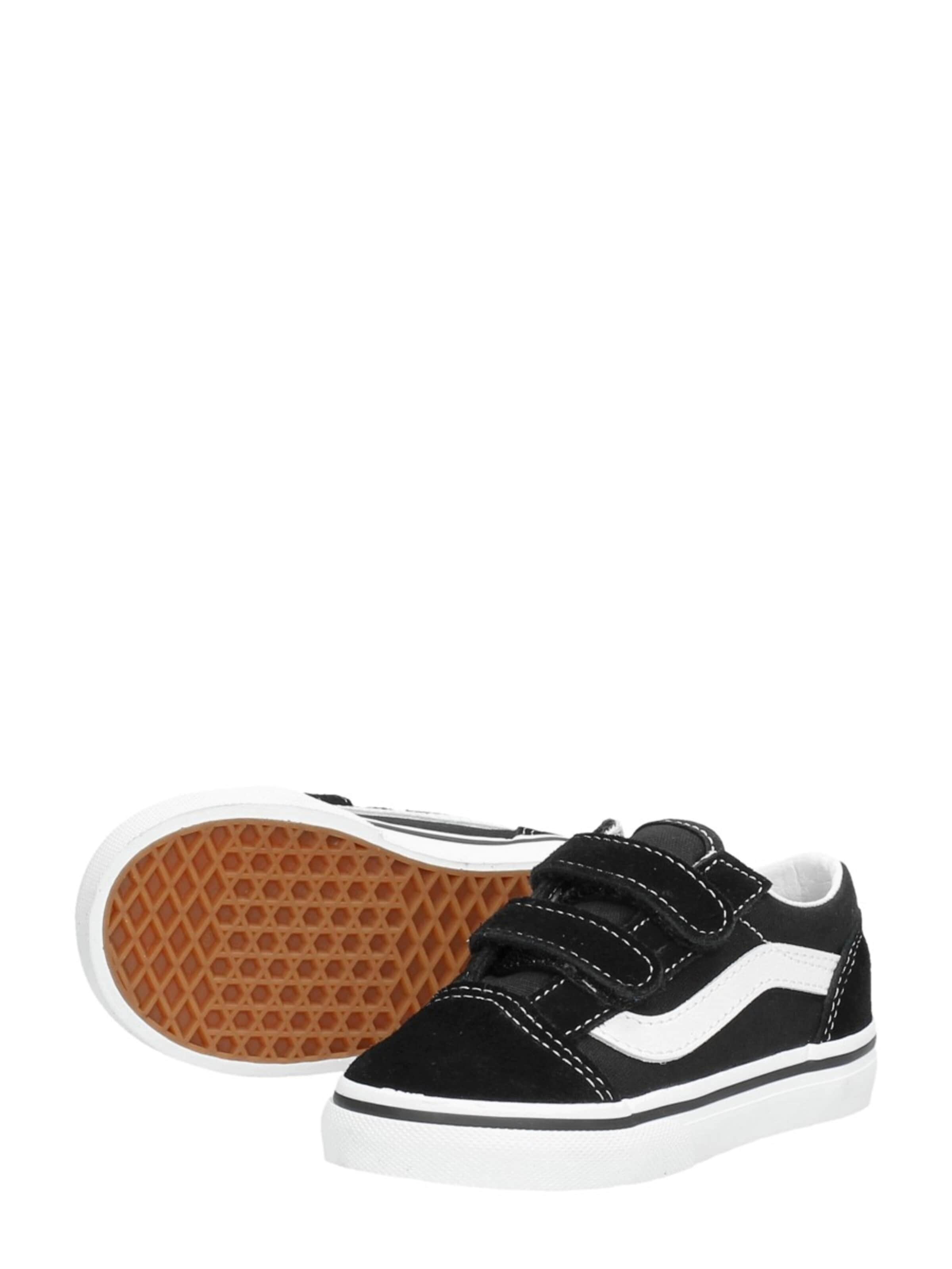 VANS Sneakers 'Old Skool V Black' in Zwart