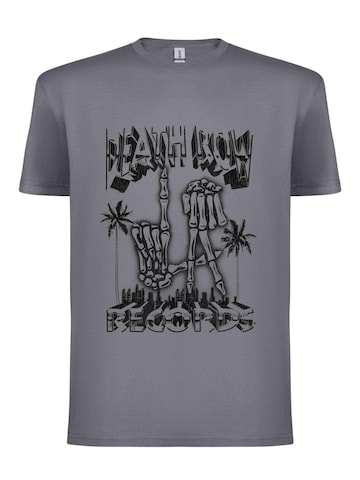 Rockshirts Shirt 'Death Row Records LA Hands' in Grey: front