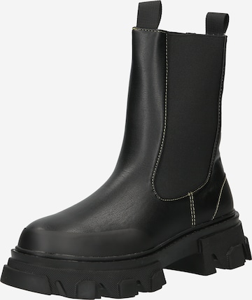 Boots chelsea di Public Desire in nero: frontale