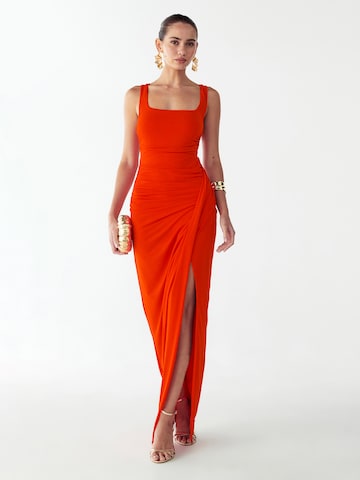 BWLDR Jurk 'Fallen' in Oranje: voorkant