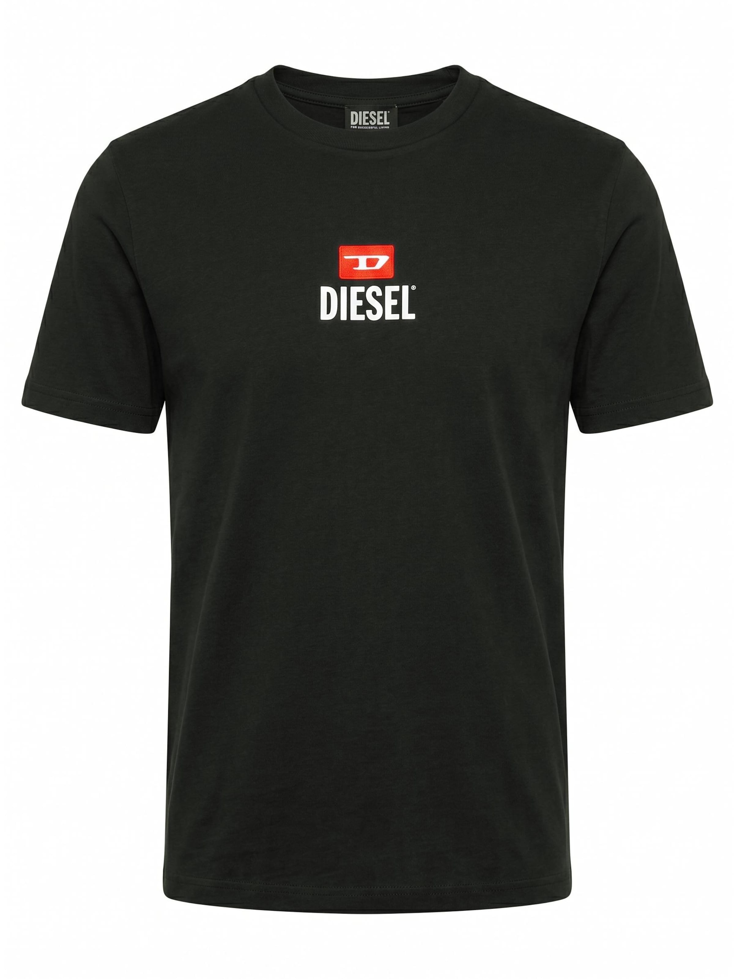 DIESEL Camiseta 'T-Just' en S en negro, Vista del producto