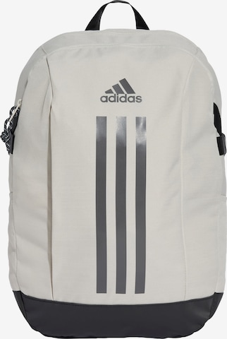 ADIDAS SPORTSWEAR Sports Backpack 'Power' in Grey: front