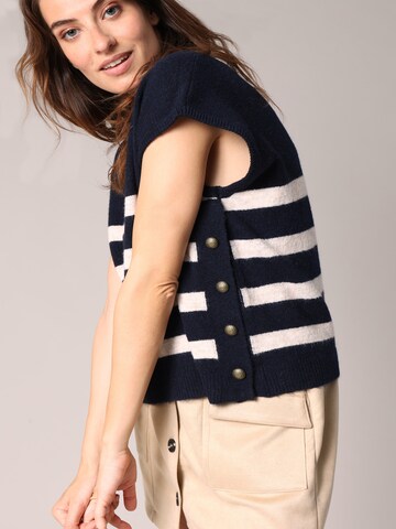 Tops en tricot 'BIRDY' Deeluxe en bleu