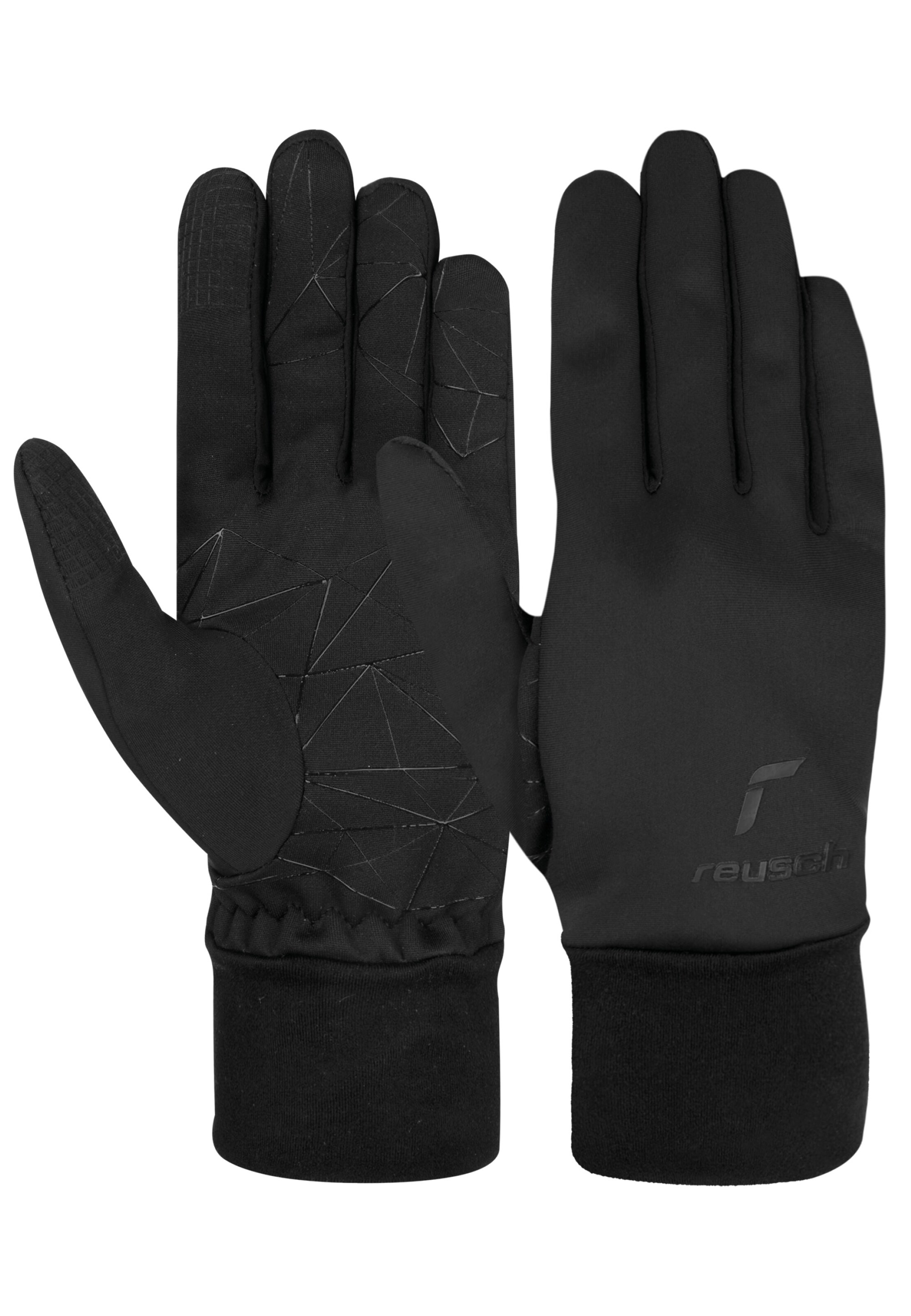 REUSCH Fingerhandschuhe 'City Life TOUCH-TEC' in M-L in schwarz, Produktansicht