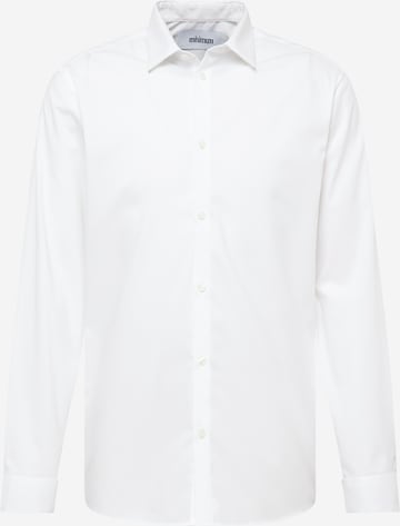 minimum Regular fit Button Up Shirt in White: front